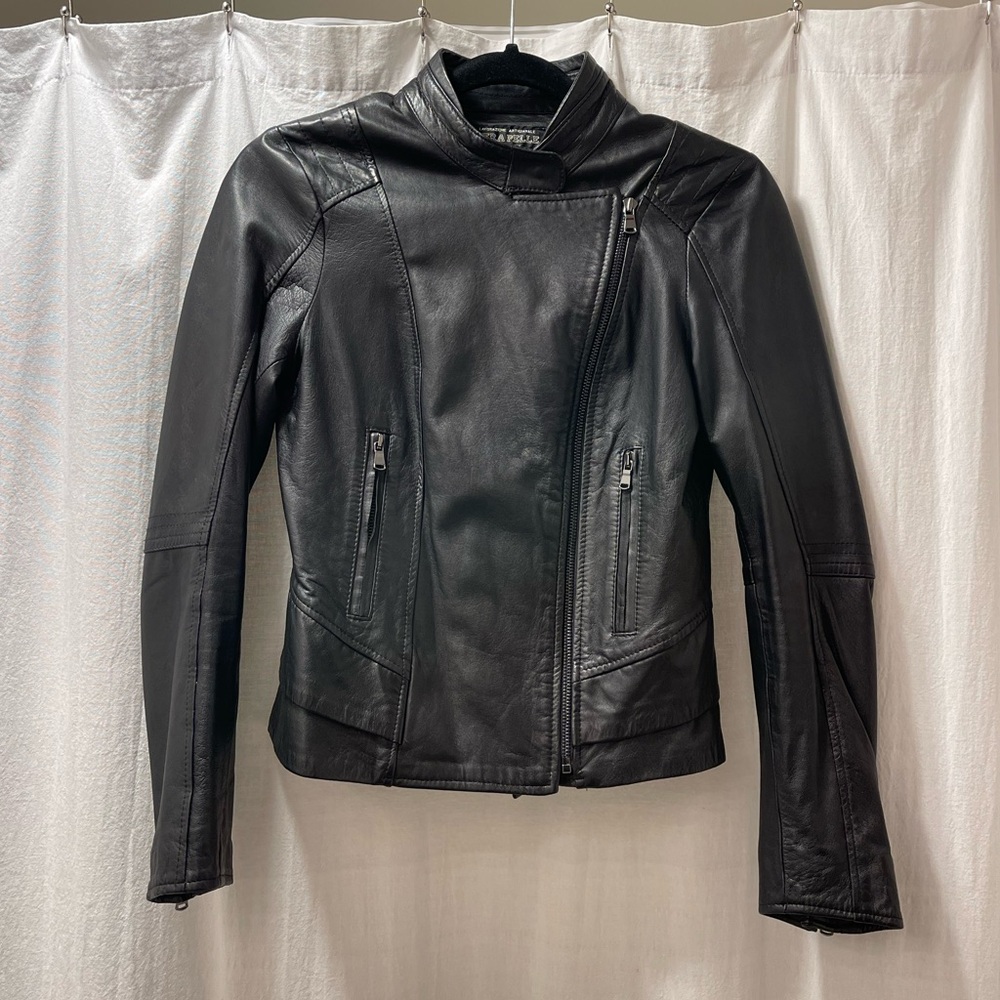 Vera Pelle custom made Italian leather jacket